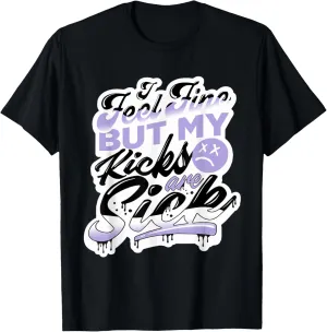 11 Low Pure Violet Feel Fine Shoes Drip Pure Violet 11s T-Shirt