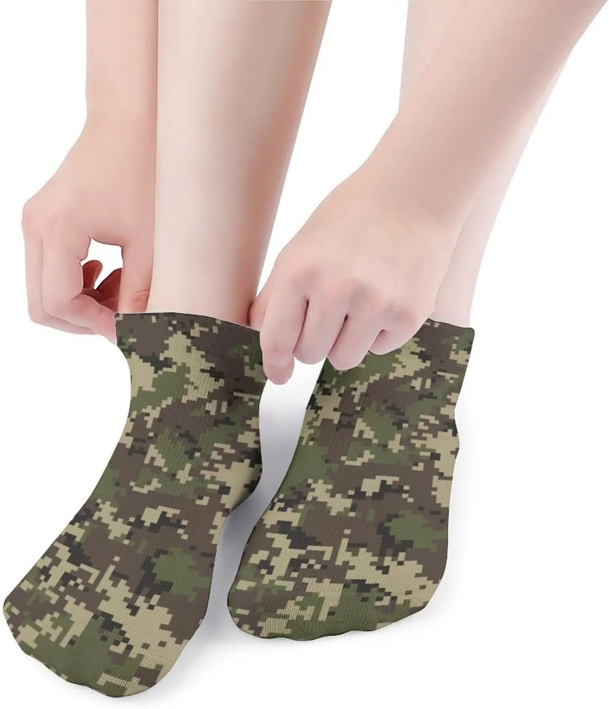 5 Pack Comfortable Ankle Socks, Casual No Show Low Cut Socks Funny Athletic Stretch Socks for Men Women Daily Wear