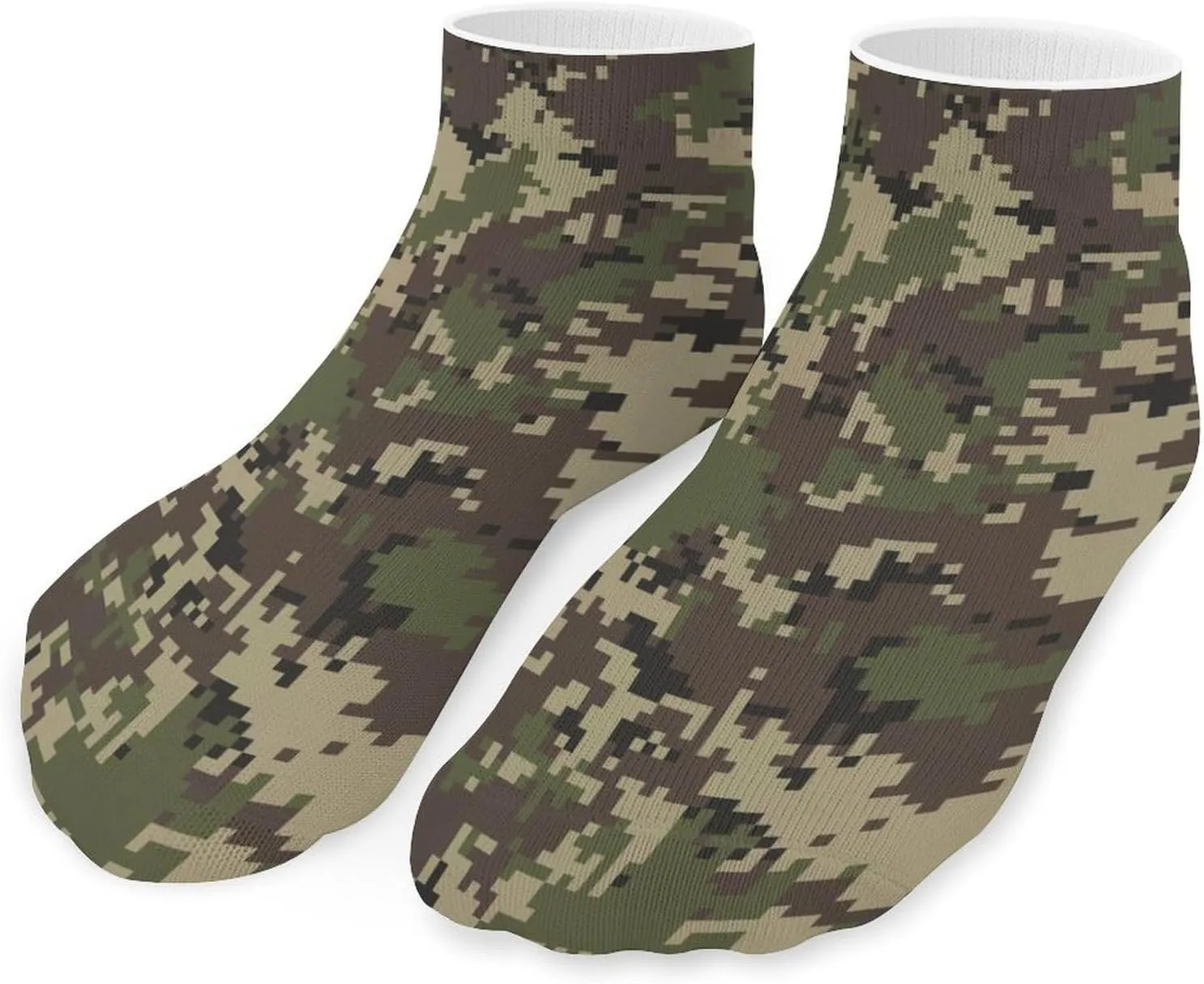 5 Pack Comfortable Ankle Socks, Casual No Show Low Cut Socks Funny Athletic Stretch Socks for Men Women Daily Wear