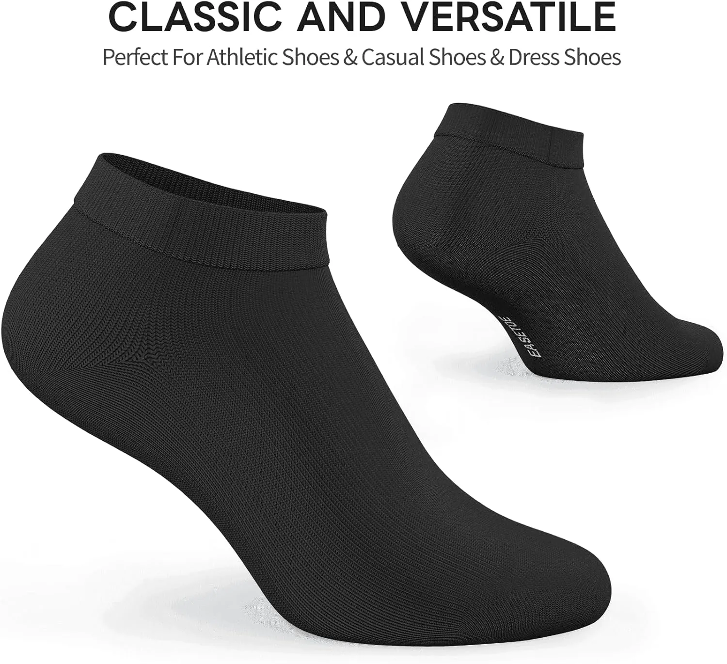 Ankle Socks for Women, 8 Pairs Premium Cotton Non Slip Lightweight Casual Low Cut Socks