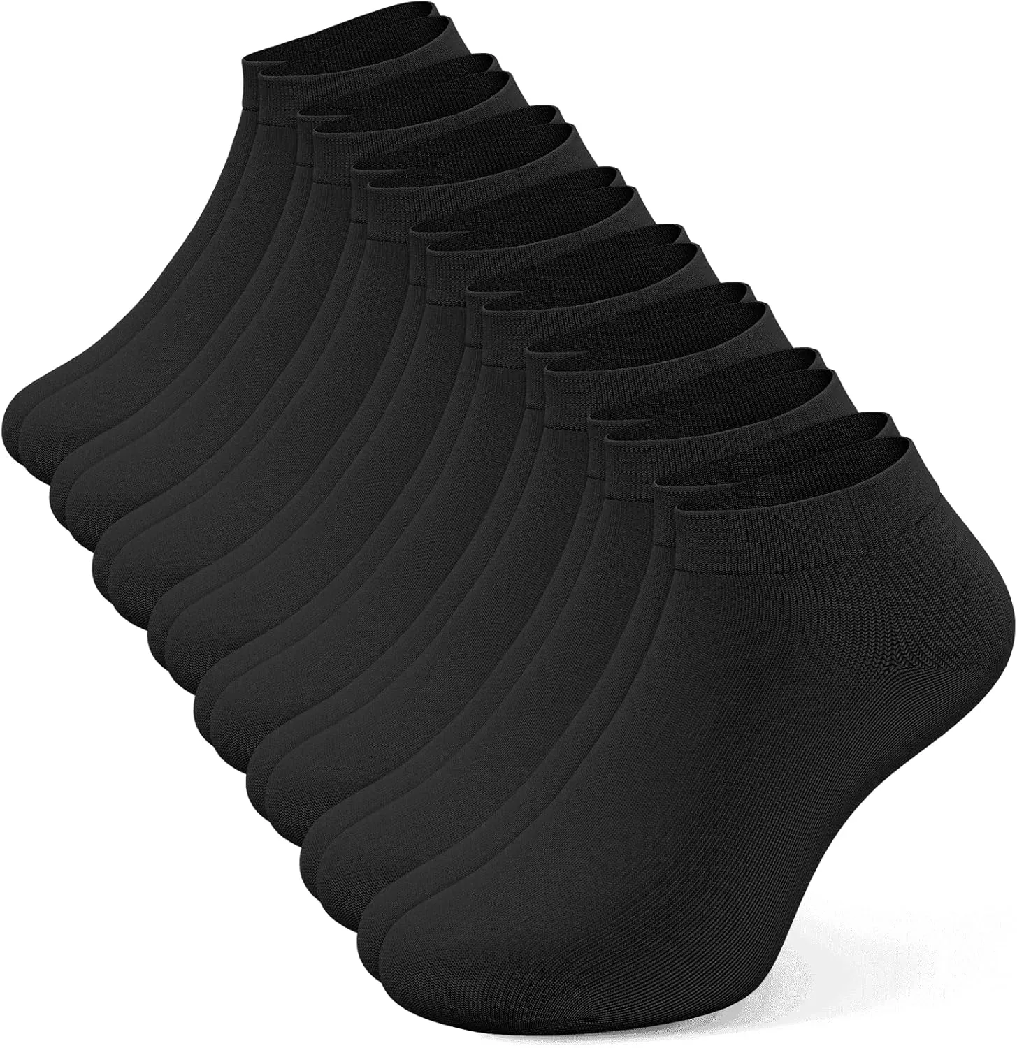 Ankle Socks for Women, 8 Pairs Premium Cotton Non Slip Lightweight Casual Low Cut Socks