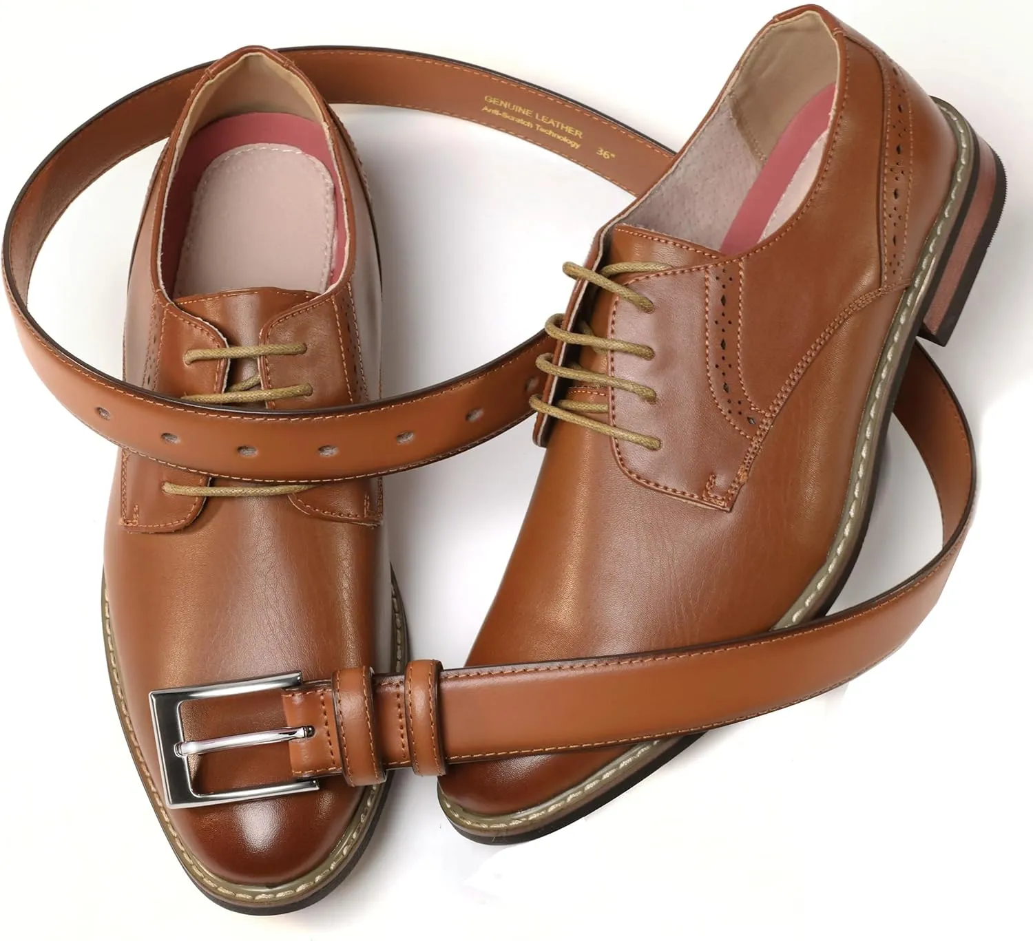 Belt Men - 1 1/8" Mens Belts Leather - Perfect Companion to Mens Dress Shoes