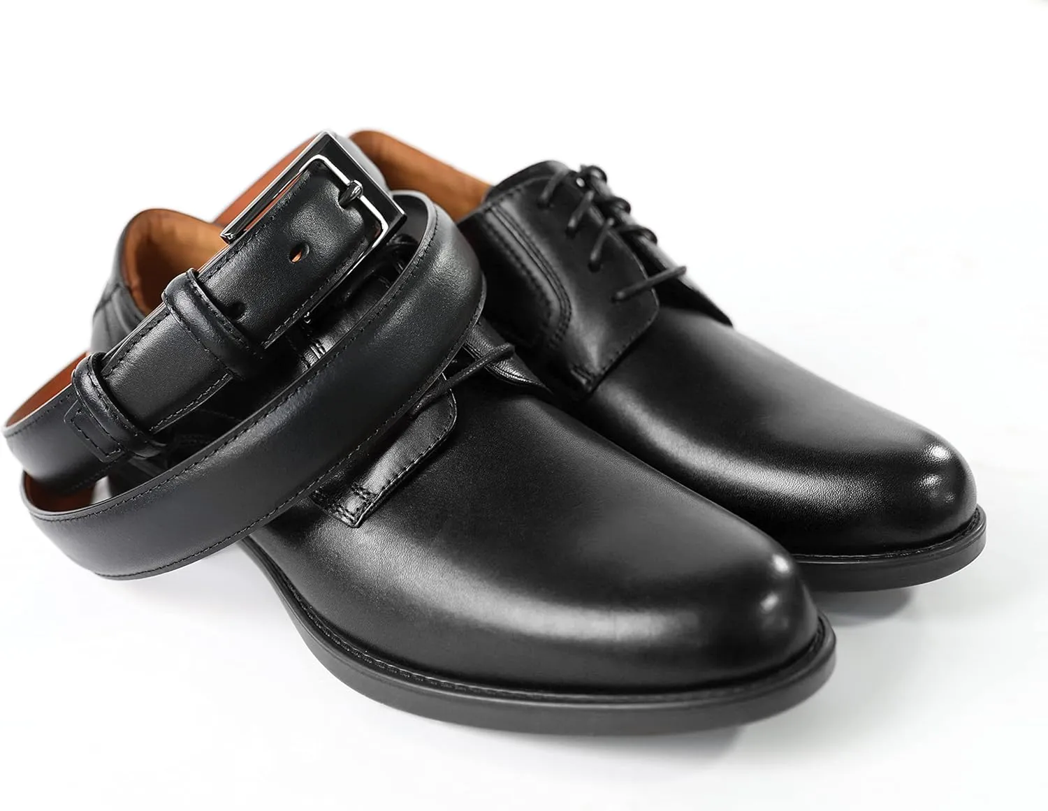Belt Men - 1 1/8" Mens Belts Leather - Perfect Companion to Mens Dress Shoes