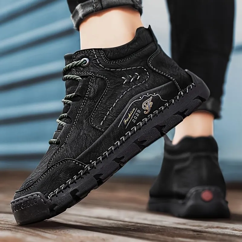 Breathable Anti-Slip Men's Casual Sneakers for Outdoor Walking in Spring, Summer, and Autumn