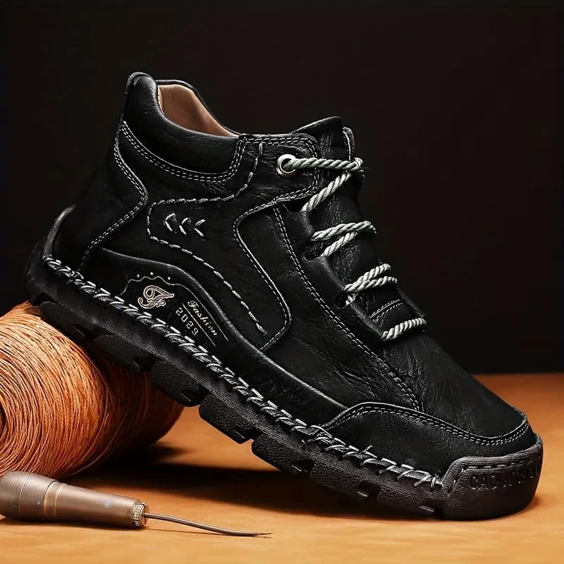 Breathable Anti-Slip Men's Casual Sneakers for Outdoor Walking in Spring, Summer, and Autumn