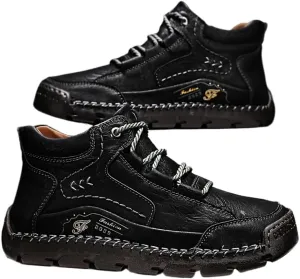 Breathable Anti-Slip Men's Casual Sneakers for Outdoor Walking in Spring, Summer, and Autumn