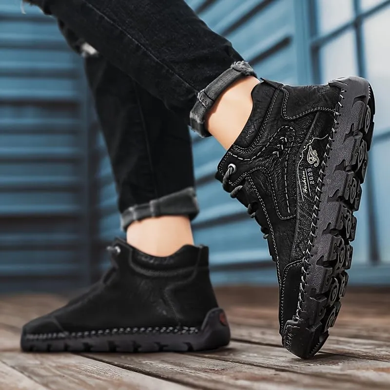 Breathable Anti-Slip Men's Casual Sneakers for Outdoor Walking in Spring, Summer, and Autumn