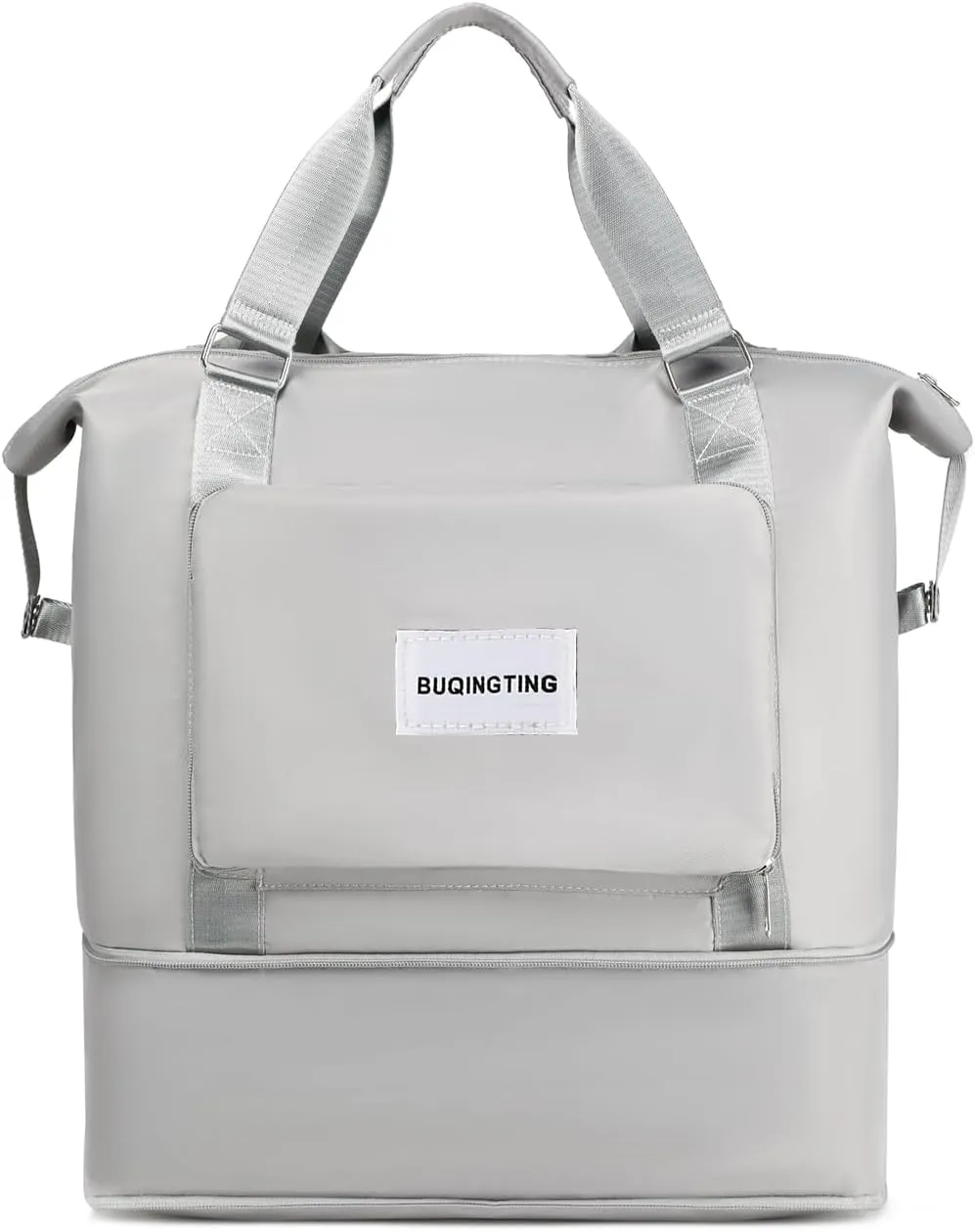 BUQINGTING Gym Bag for Women,40L Travel Duffel Bag with Shoes Compartment and Wet Pocket