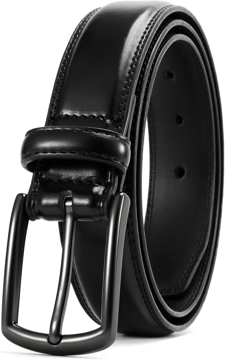 CHAOREN Mens Belts Leather for Gift Men - 1.25" Mens Dress Belts Casual for Jeans Shoes