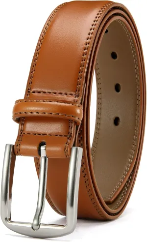 CHAOREN Mens Belts Leather for Gift Men - Mens Dress Belts Casual for Jeans Shoes
