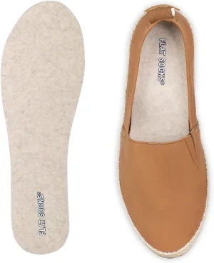 FLAT SOCKS Womens No Show Socks, Sockless Shoe Liner, No Slipping, No Stinking, Washable Barefoot Shoe Insert, Classic