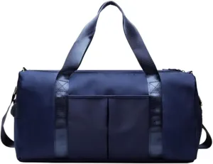 Gym Bag for Women with Wet Pocket & Shoes Compartment Waterproof Shoulder Weekender Bag Swim Sports Travel Gym Bag