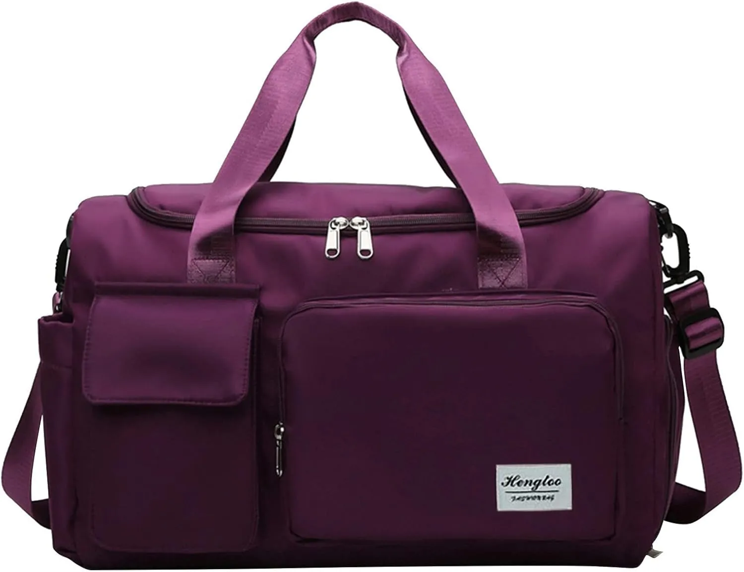 Gym Bag with Shoes Compartment,28L Duffel Bag Men,Gym Duffle Bag for Workout Sports Travel Yoga