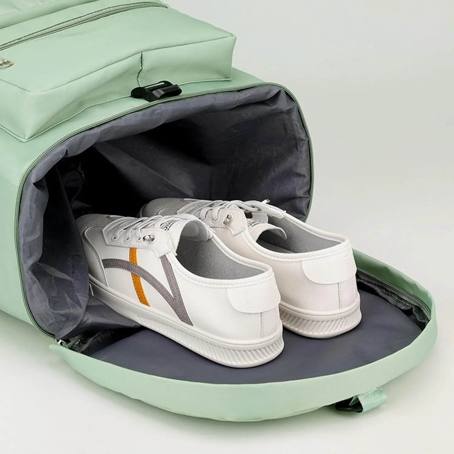 Gym Bag Women Men with Shoes Compartment & Wet Pocket Travel Duffel Bag Gym Backpack Waterproof Weekender Overnight Backpack