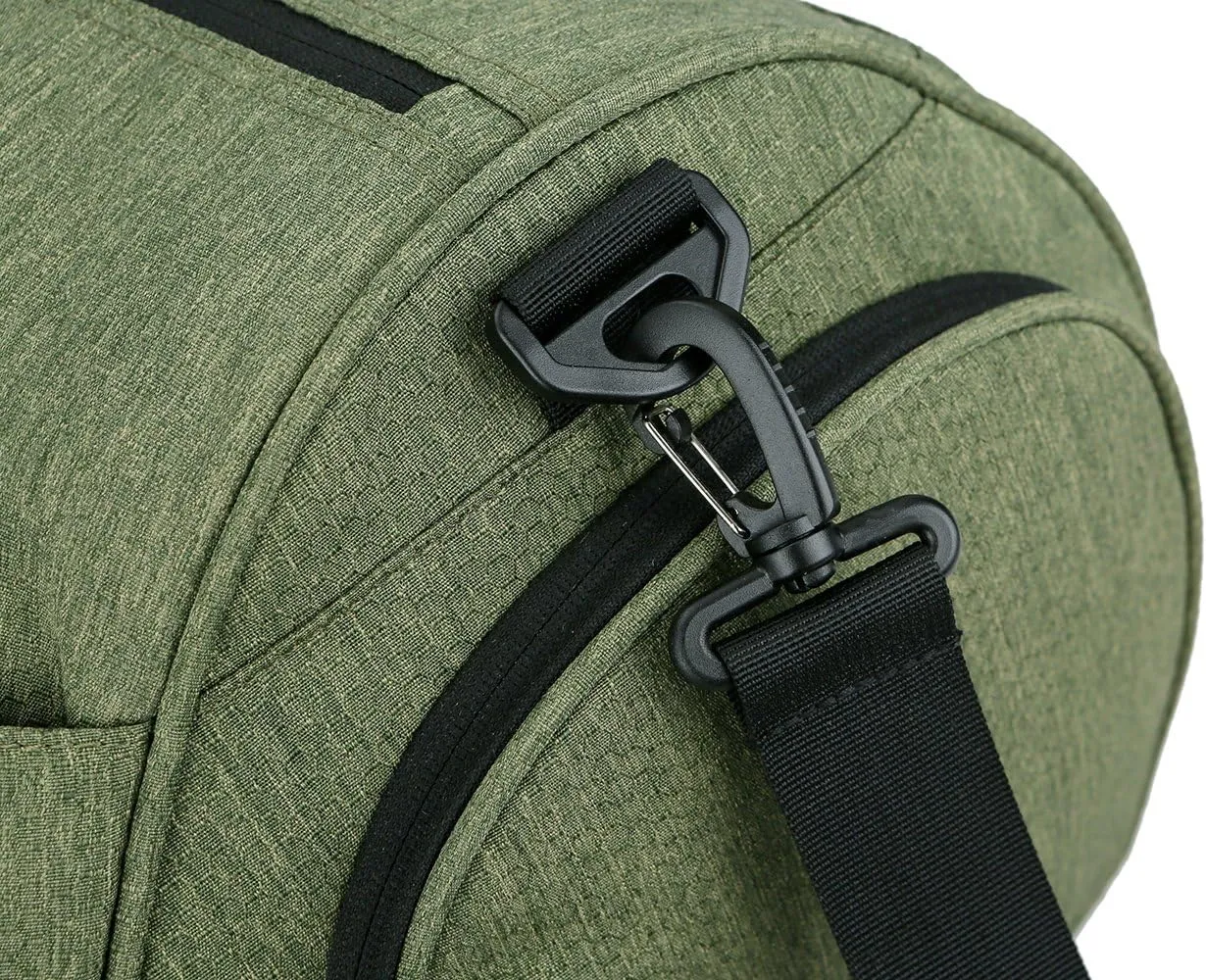 Gym Sports Small Duffel Bag for Men and Women with Shoes Compartment - Mouteenoo