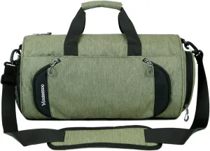 Gym Sports Small Duffel Bag for Men and Women with Shoes Compartment - Mouteenoo