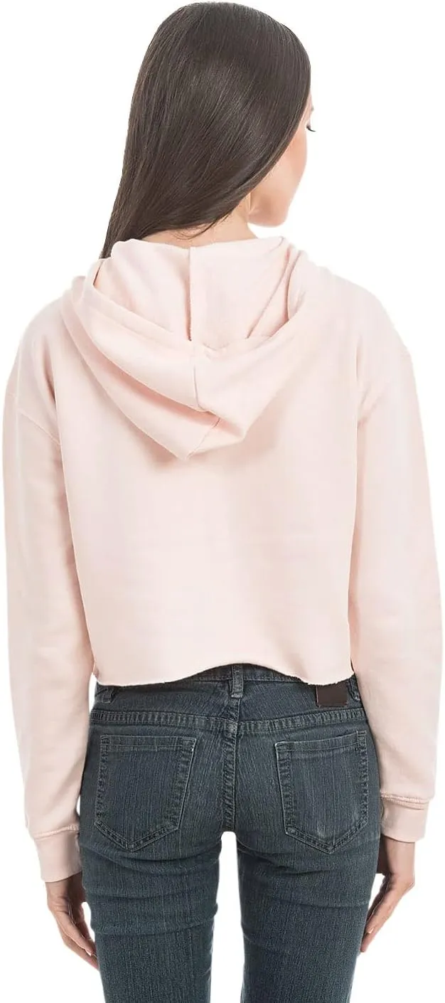 HYBRID APPAREL - Footloose - Shoes Don't Matter - Anyone Can Dance - Women's Cropped Pullover Hoodie