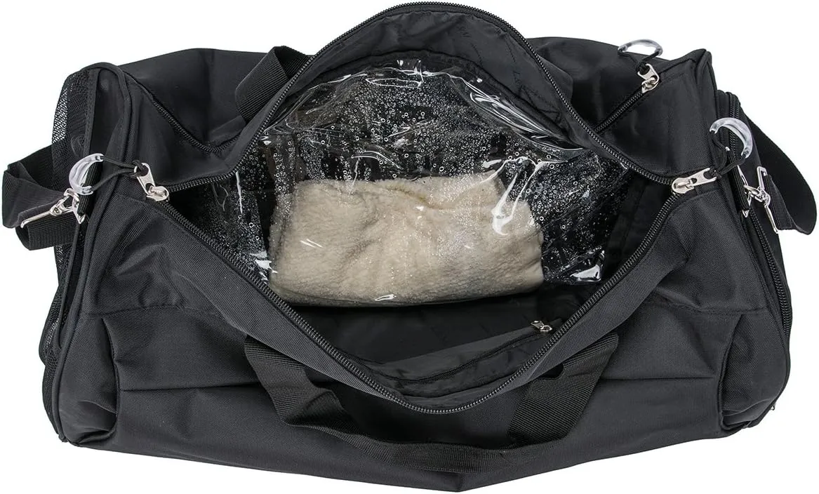Kuston Sports Gym Bag with Shoes Compartment Travel Duffel Bag for Men and Women