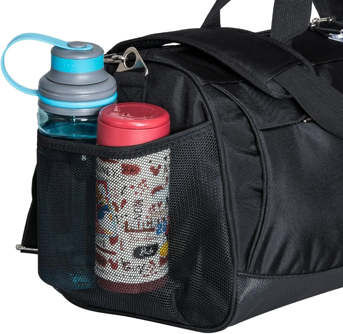 Kuston Sports Gym Bag with Shoes Compartment Travel Duffel Bag for Men and Women