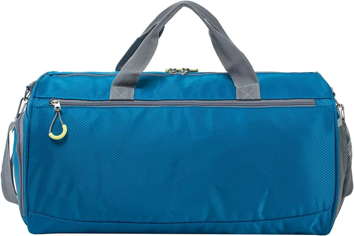Kuston Sports Gym Bag with Shoes Compartment Travel Duffel Bag for Men and Women