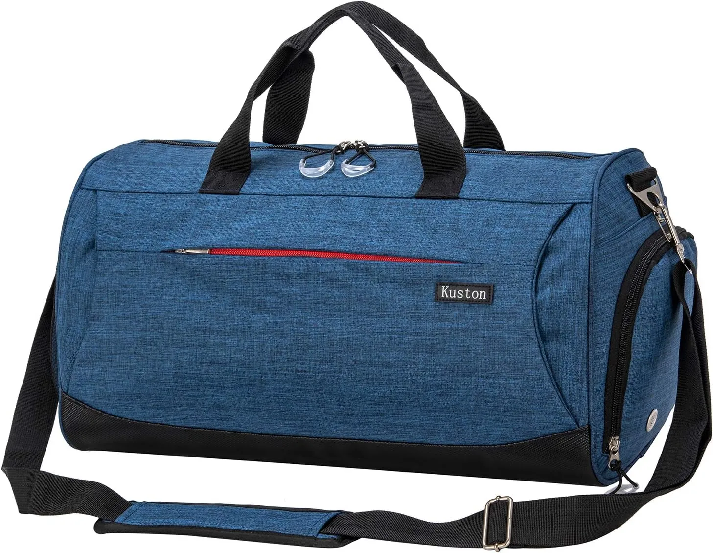 Kuston Sports Gym Bag with Shoes Compartment Travel Duffel Bag for Men and Women