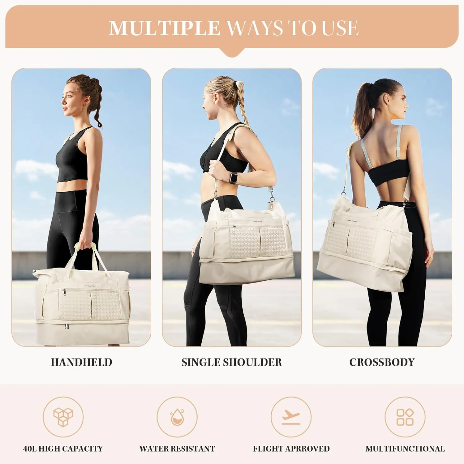 Maelstrom Gym Bag with Shoes Compartment