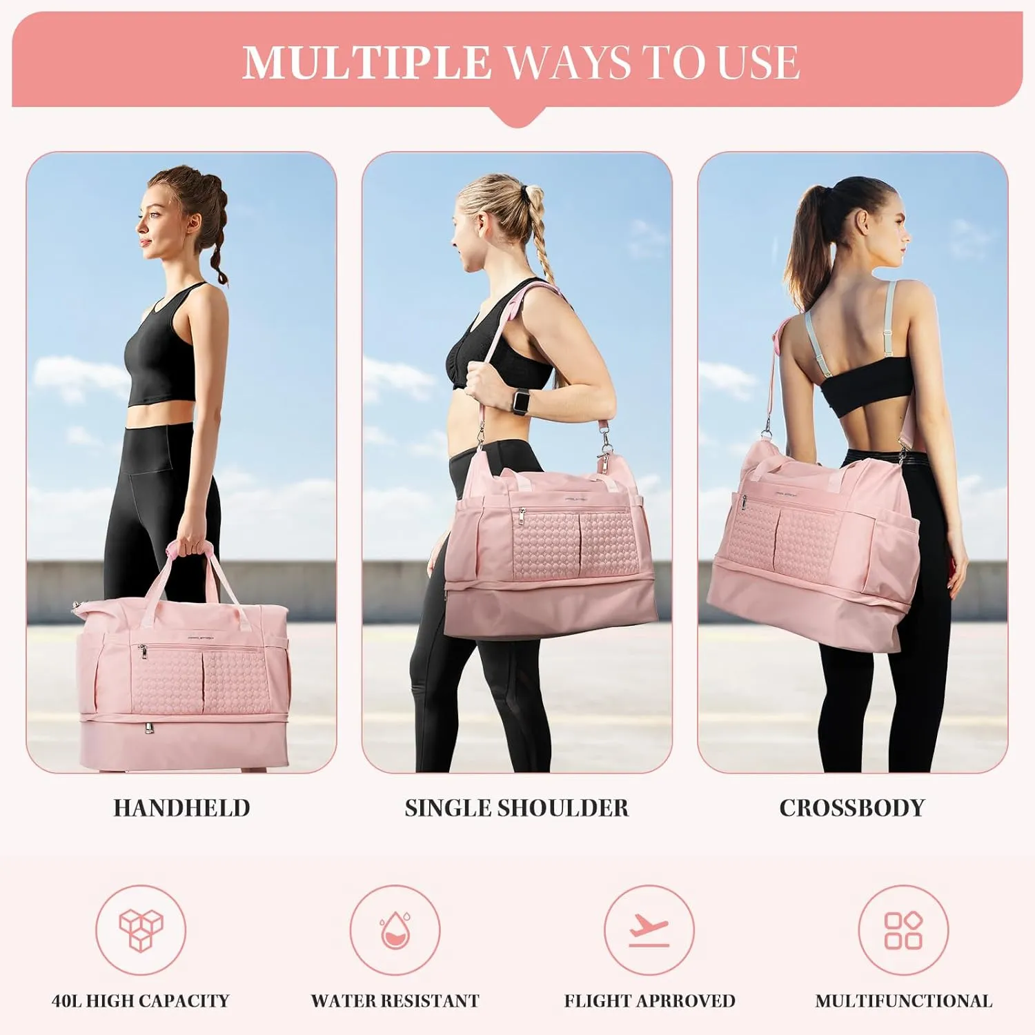 Maelstrom Gym Bag with Shoes Compartment