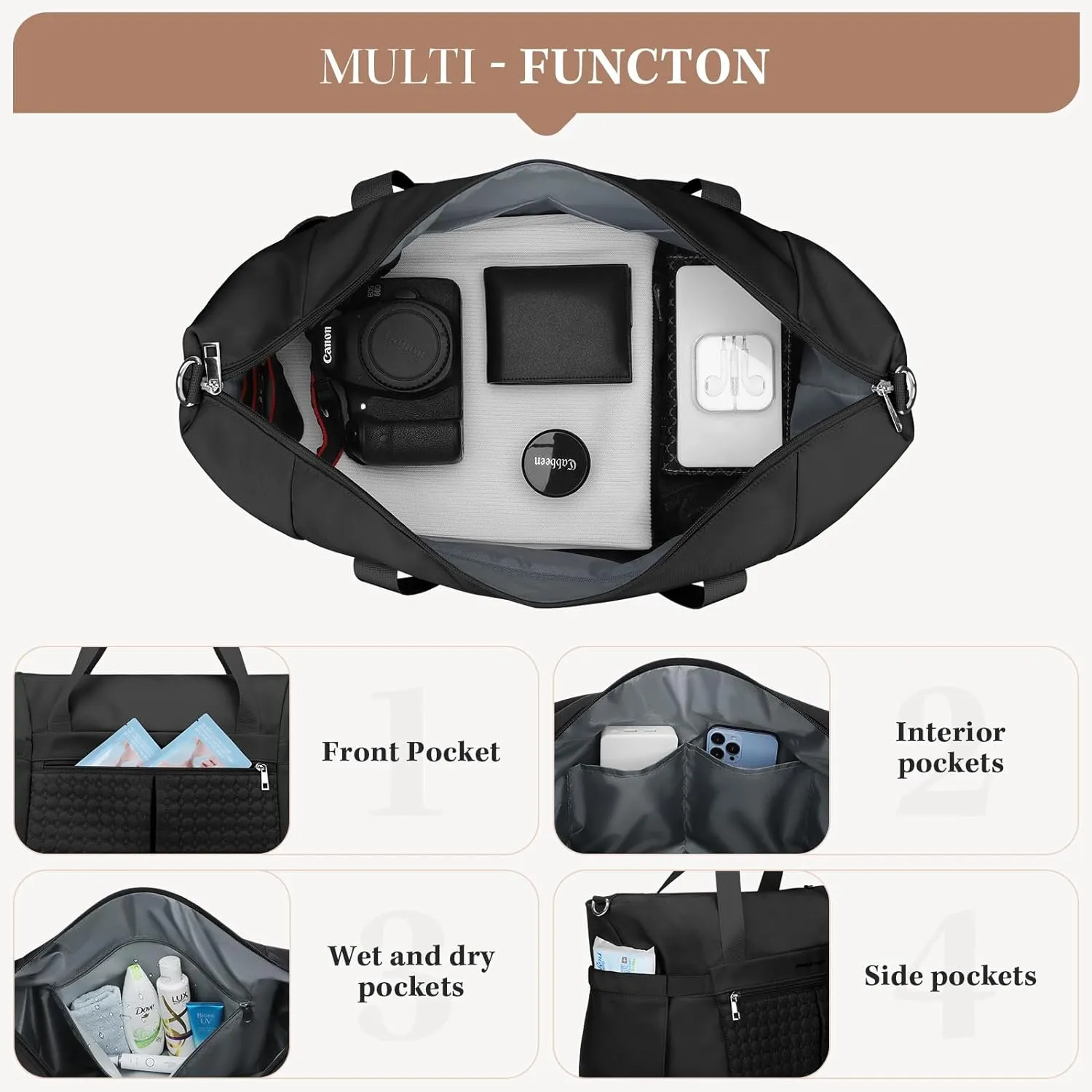 Maelstrom Gym Bag with Shoes Compartment