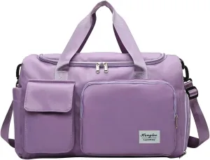 Mens Gym Bag with Shoes Compartment,28L Waterproof Duffel Bag,Durable Duffle Bag for Workout Yoga Sports Travel