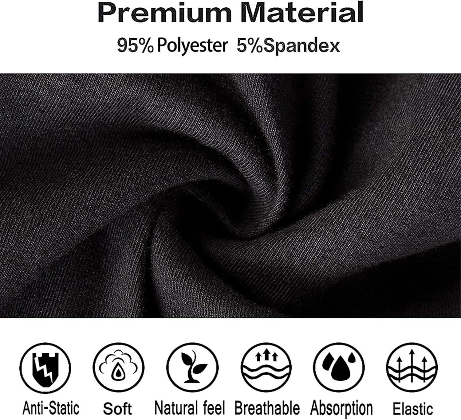 Mens Underwear Boxer Briefs - high-heeled shoes cute print Breathable Men's Boxer Briefs with Flex Waistband