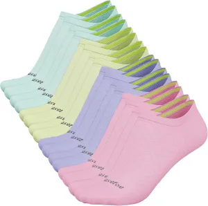 No Show Socks Women, 8 Pairs Low Cut Ankle Non Slip Casual Invisible Liner Athletic Running Socks