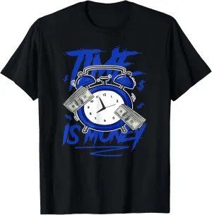 Racer Blue 5s To Match Time Is Money Shoes 5 Racer Blue T-Shirt
