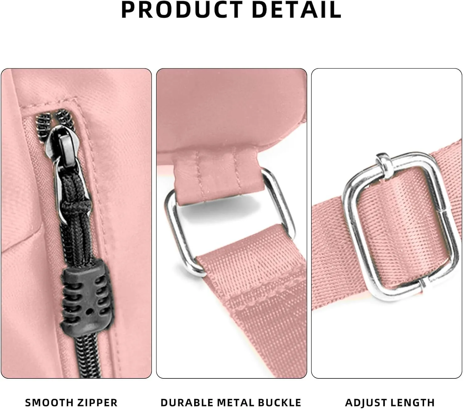 Sports Drawstring Backpack String Swimming Gym Bag Backpack with Shoes Compartment and Pocket for Men Womenpink