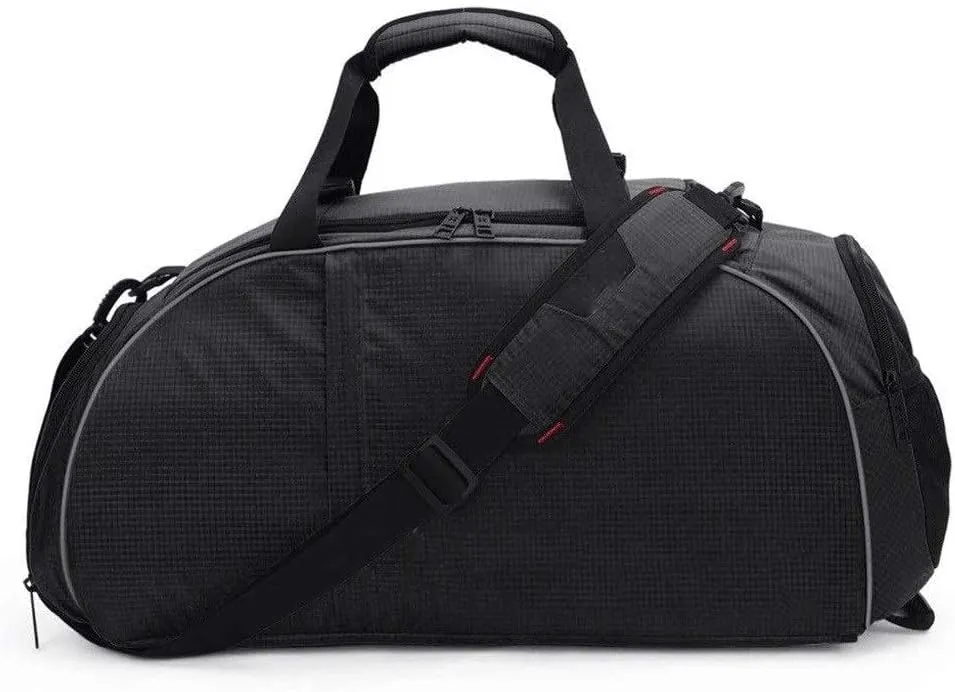 Sports Gym Bag with Wet Pocket & Shoes Compartment Travel Duffel Bag for Women & Men