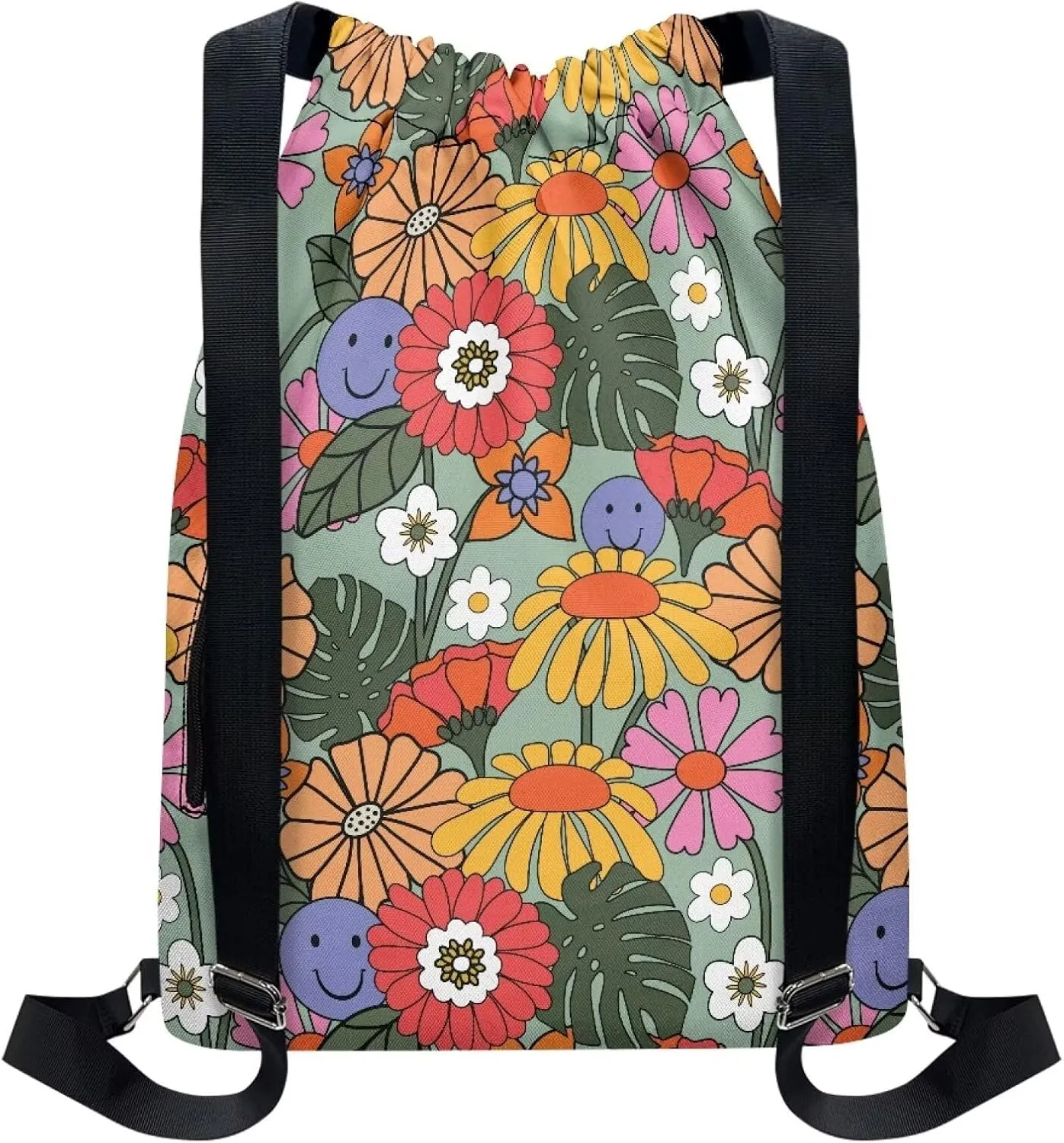 Swimming Drawstring Bag Exercise Men's Women's Shoes Compartment Sandproof Pockets Equipment Water Bottle Pool Toys Balls Lightweight Bag