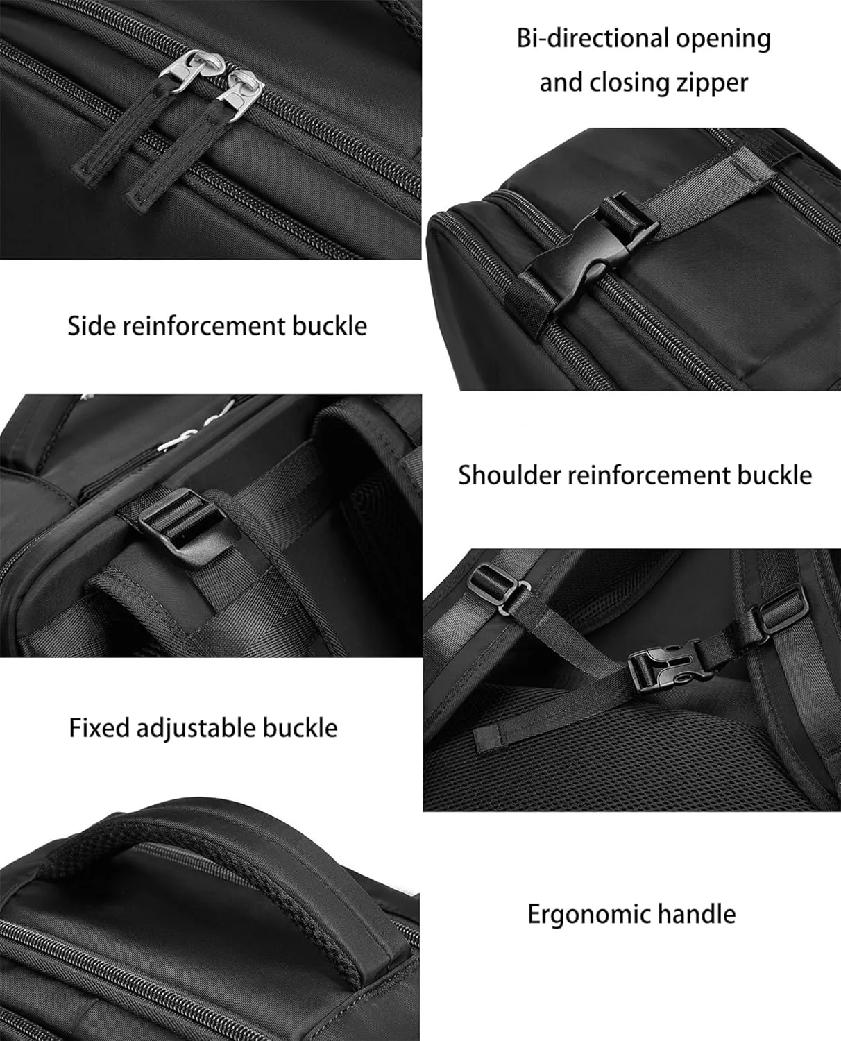 Tourism Backpack, Travel Backpack for Women Airline Approved, Hiking Bag, Anti Theft Business Backpack with Shoes Compartment (Khaki)