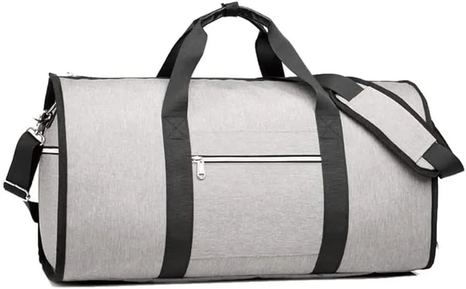 Travel Duffel Bag, Packable Duffle Bag with Shoes Compartment Unisex Travel Bag Water-Resistant Duffle Bag(Size: 55x26x31cm)