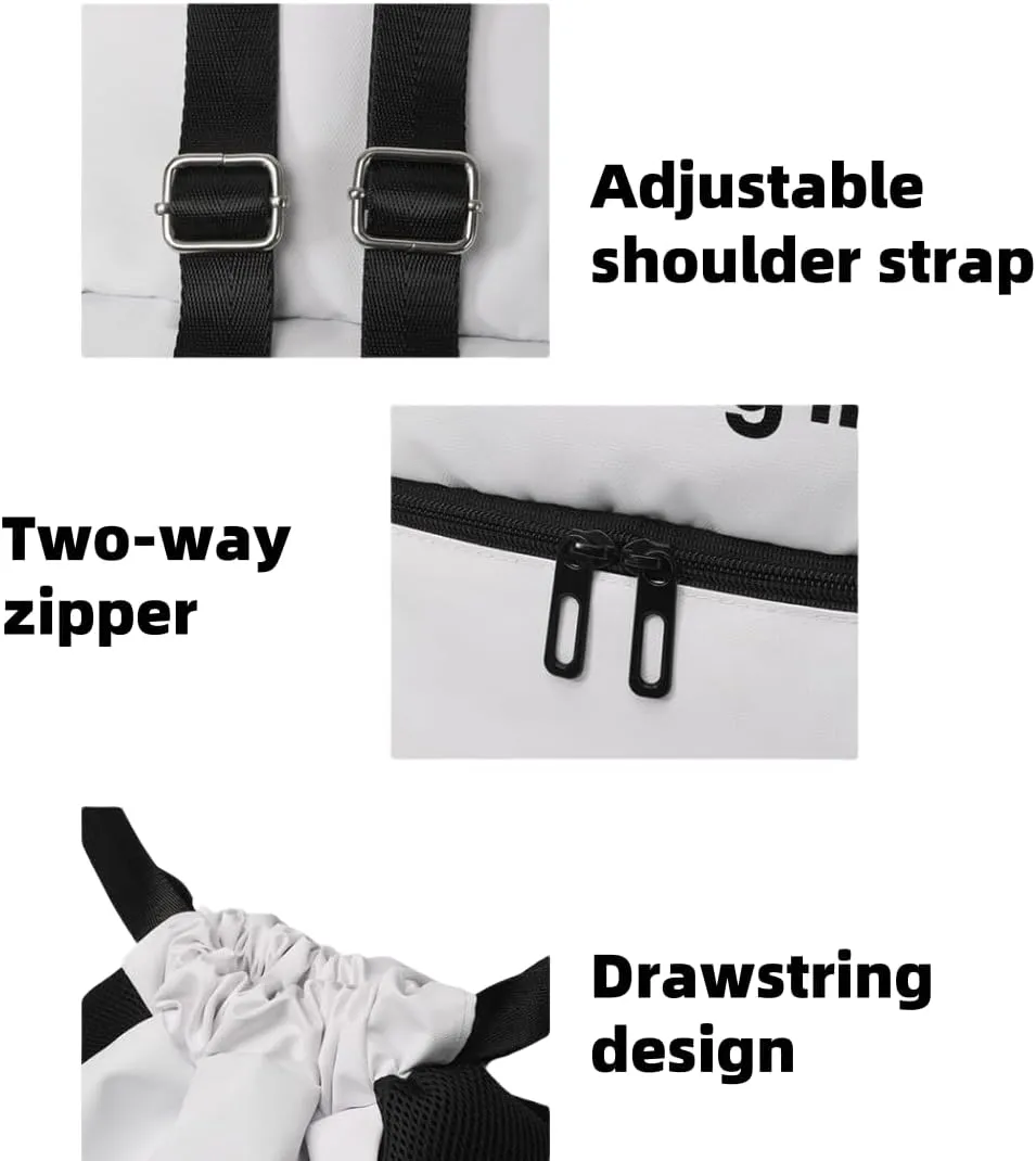 Travel Hiking Daypack, Portable Water-Resistant Clothes Shoes Compartment Gym Bag Swim Bag Sports Pack (Grey)