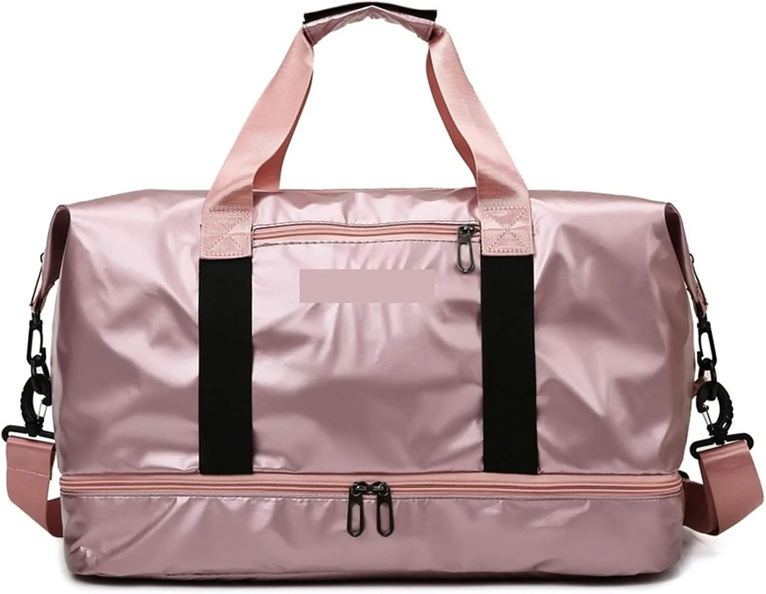 WINVOX Gym Totes Gym Bag Pearlescent Women Fitness Training Handbag with Shoes Pocket Waterproof Yoga Pack Travel Duffel