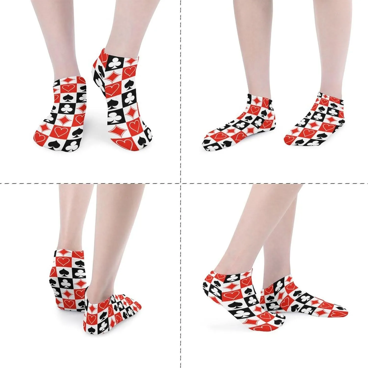Women's 5 Pairs Ankle Socks, Soft Comfortable No Show Socks Casual Low Cut Socks Ideal for Activities and Daily Wear