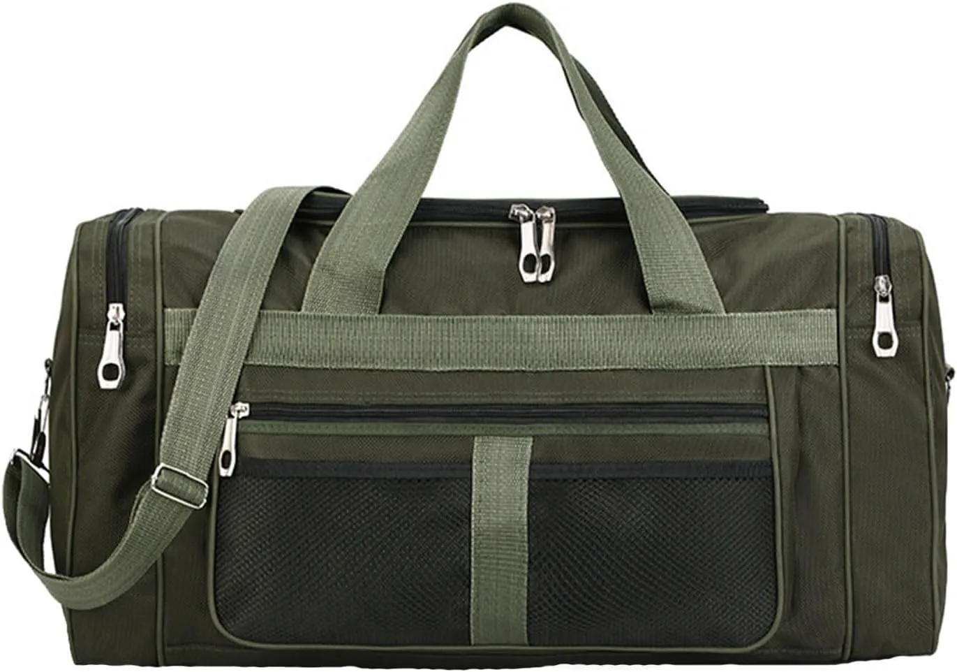 Womens Mens Handbags Large Capacity Travel Duffle Bags Foldable Bag with Shoes Compartment And Adjustable Strap