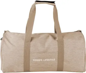 wosofe Sport Shoes Bag Large Capacity Luggage pouch Foldable Sport Duffels Travel Bag (khaki)